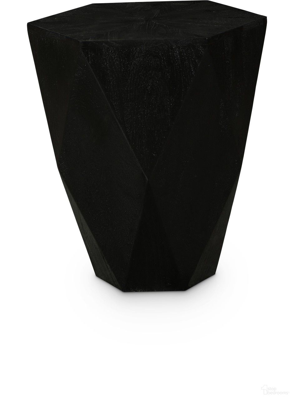 Diamante End Table In Black