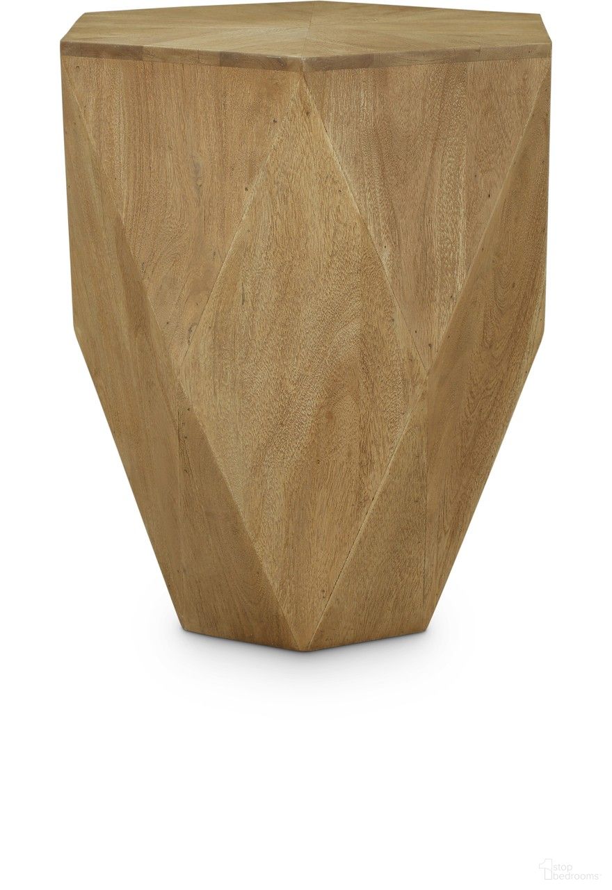 Diamante End Table In Oak