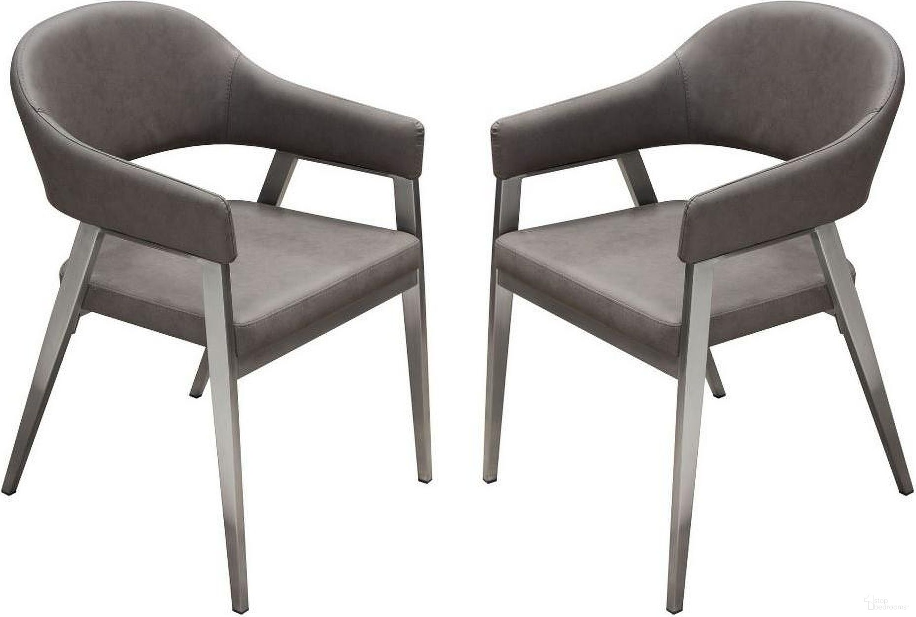 The appearance of Diamond Sofa Adele Grey PU Dining Chairs Set of 2 designed by Diamond Sofa in the modern / contemporary interior design. This grey piece of furniture was selected by 1StopBedrooms from Adele Collection to add a touch of cosiness and style into your home. Sku: ADELEDCGR2PK. Material: PU.