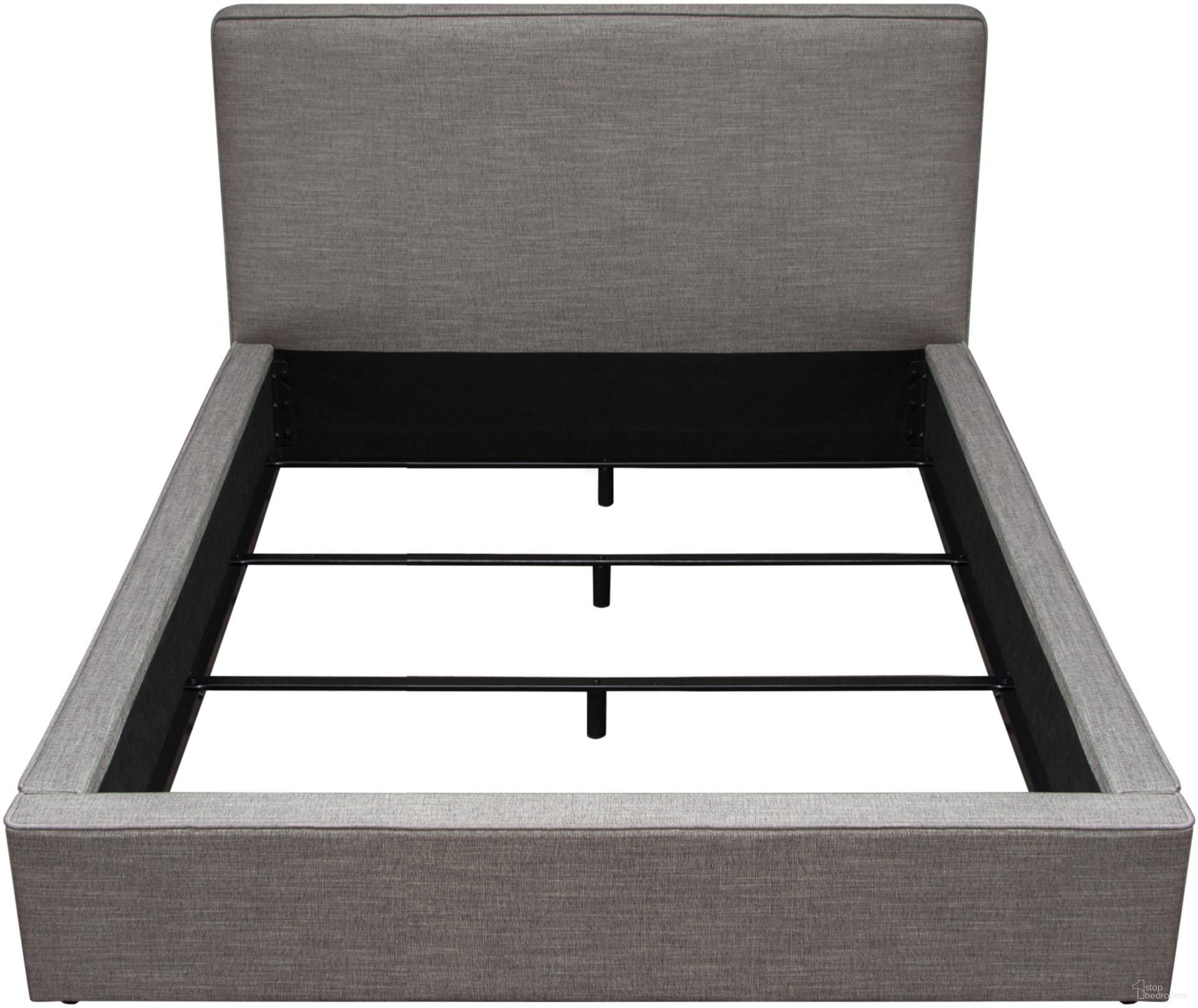 Diamond Sofa Cloud Grey Low Profile King Bed