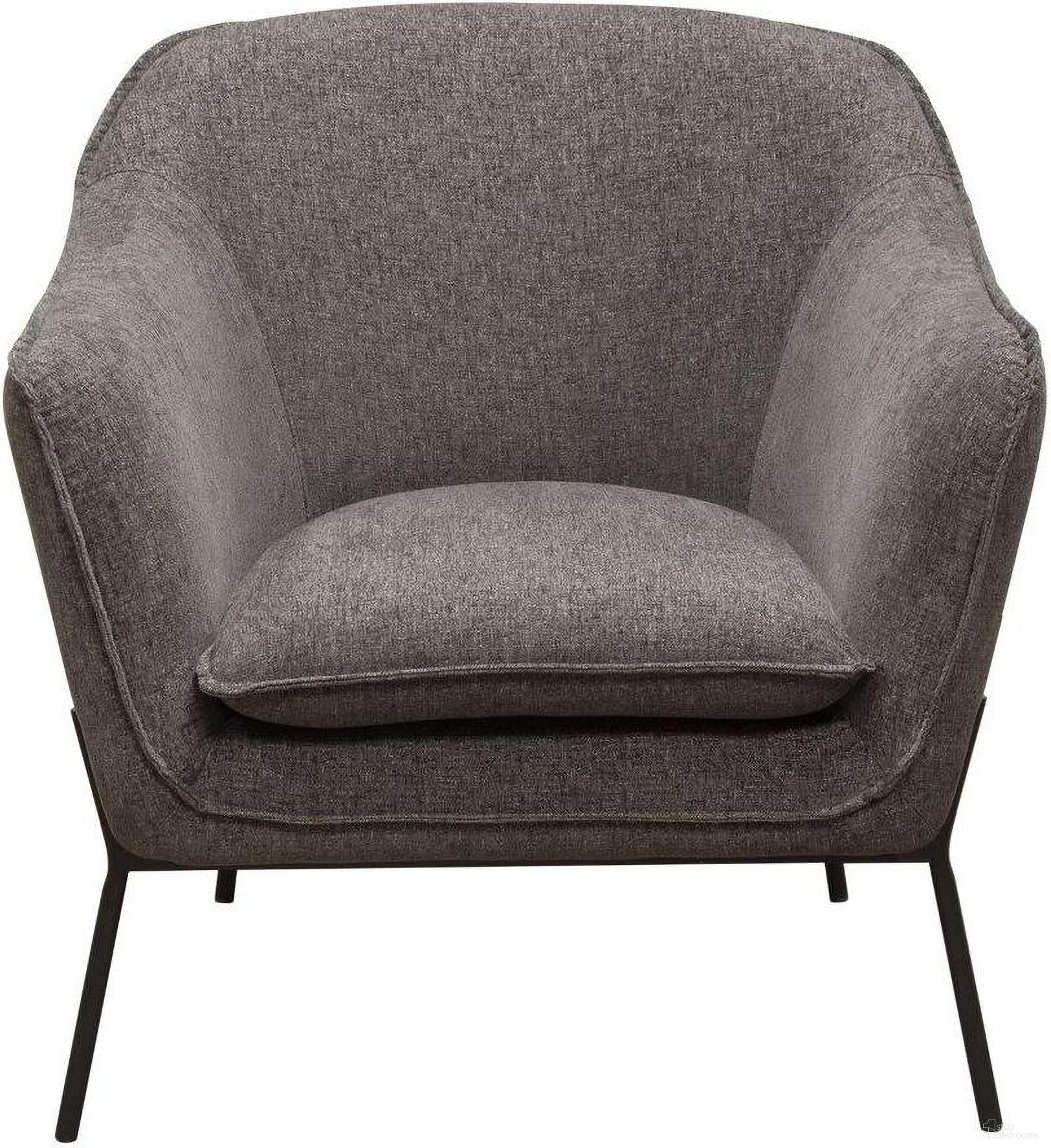 The appearance of Diamond Sofa Status Grey Fabric Accent Chair designed by Diamond Sofa in the modern / contemporary interior design. This grey piece of furniture was selected by 1StopBedrooms from Status Collection to add a touch of cosiness and style into your home. Sku: STATUSCHGR. Material: Fabric.