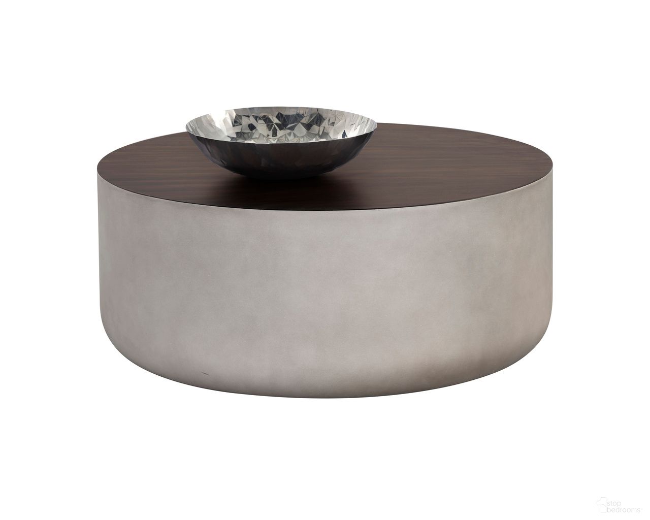 Diaz Coffee Table In Grey and Brown