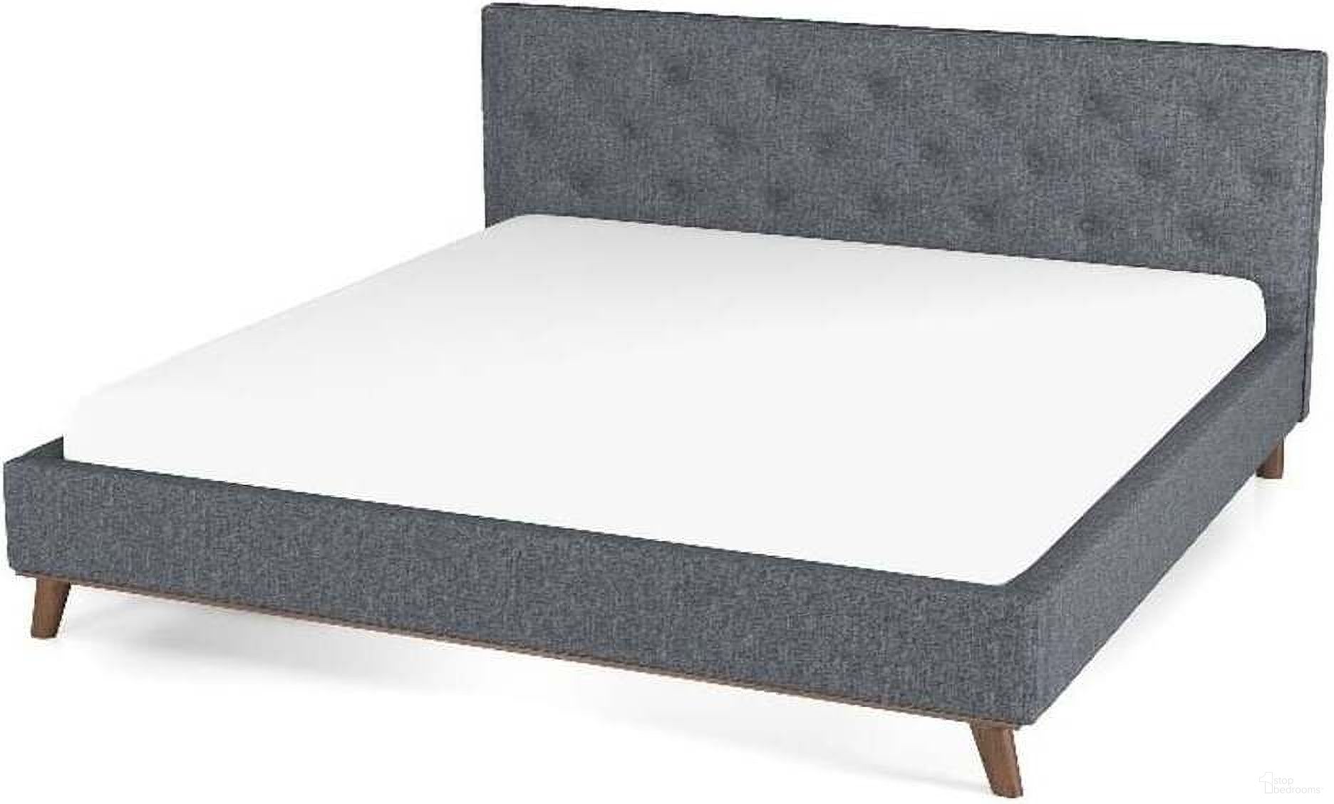 The appearance of Dillon King Bed In Dark Grey designed by Ashcroft Furniture in the transitional interior design. This dark grey piece of furniture was selected by 1StopBedrooms from Dillon Collection to add a touch of cosiness and style into your home. Sku: BED00500302. Bed Type: Panel Bed. Material: Wood. Bed Size: King.