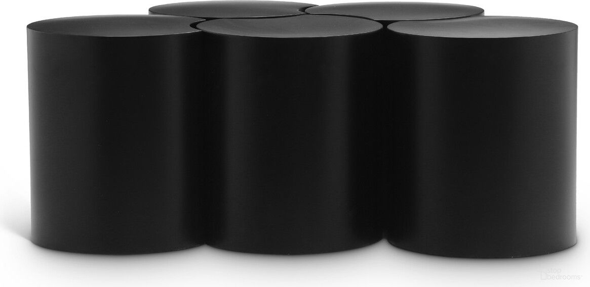 The appearance of Dimple 5 Piece Coffee Table In Black designed by Meridian in the modern / contemporary interior design. This black piece of furniture  was selected by 1StopBedrooms from Dimple Collection to add a touch of cosiness and style into your home. Sku: 99081Black-ET18;99081Black-ET18;99081Black-ET18;99081Black-ET18;99081Black-ET18. Material: Iron.