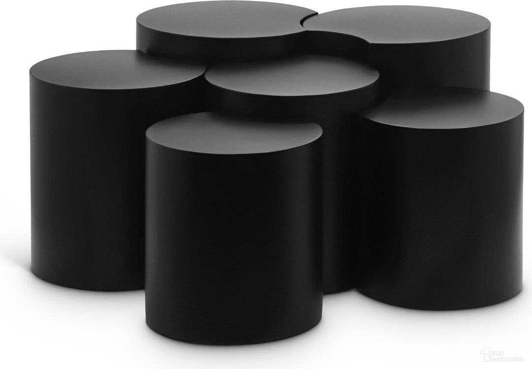 The appearance of Dimple 6 Piece Coffee Table In Black designed by Meridian in the modern / contemporary interior design. This black piece of furniture  was selected by 1StopBedrooms from Dimple Collection to add a touch of cosiness and style into your home. Sku: 99081Black-ET16;99081Black-ET16;99081Black-ET18;99081Black-ET18;99081Black-ET20;99081Black-ET20. Material: Iron.
