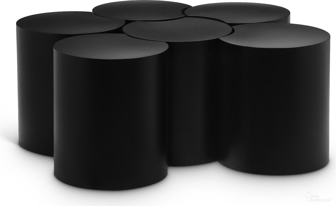 The appearance of Dimple 6 Piece Coffee Table In Black designed by Meridian in the modern / contemporary interior design. This black piece of furniture  was selected by 1StopBedrooms from Dimple Collection to add a touch of cosiness and style into your home. Sku: 99081Black-ET20;99081Black-ET20;99081Black-ET20;99081Black-ET20;99081Black-ET20;99081Black-ET20. Material: Iron.