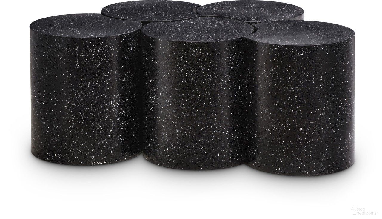 Dimple 5 Piece Coffee Table In Black