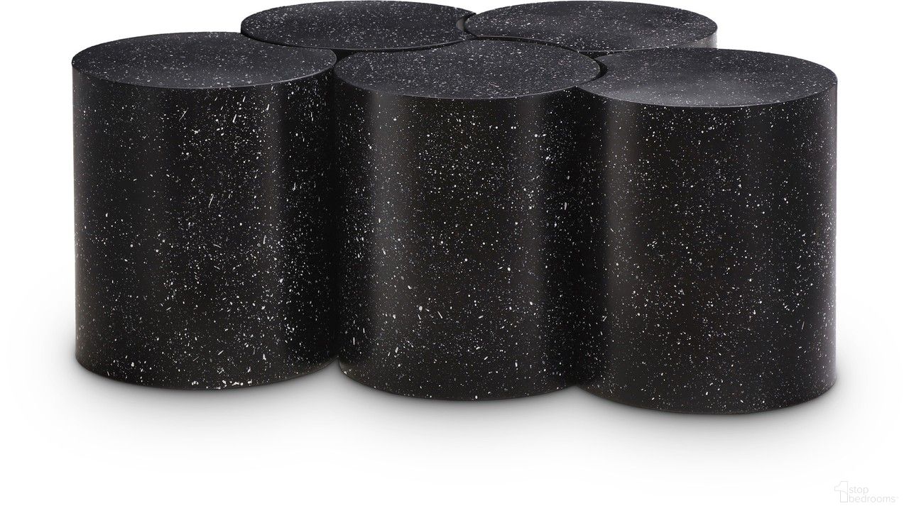 The appearance of Dimple 5 Piece Coffee Table In Black designed by Meridian in the modern / contemporary interior design. This black piece of furniture  was selected by 1StopBedrooms from Dimple Collection to add a touch of cosiness and style into your home. Sku: 99084Black-ET20;99084Black-ET20;99084Black-ET20;99084Black-ET20;99084Black-ET20. Material: Iron.