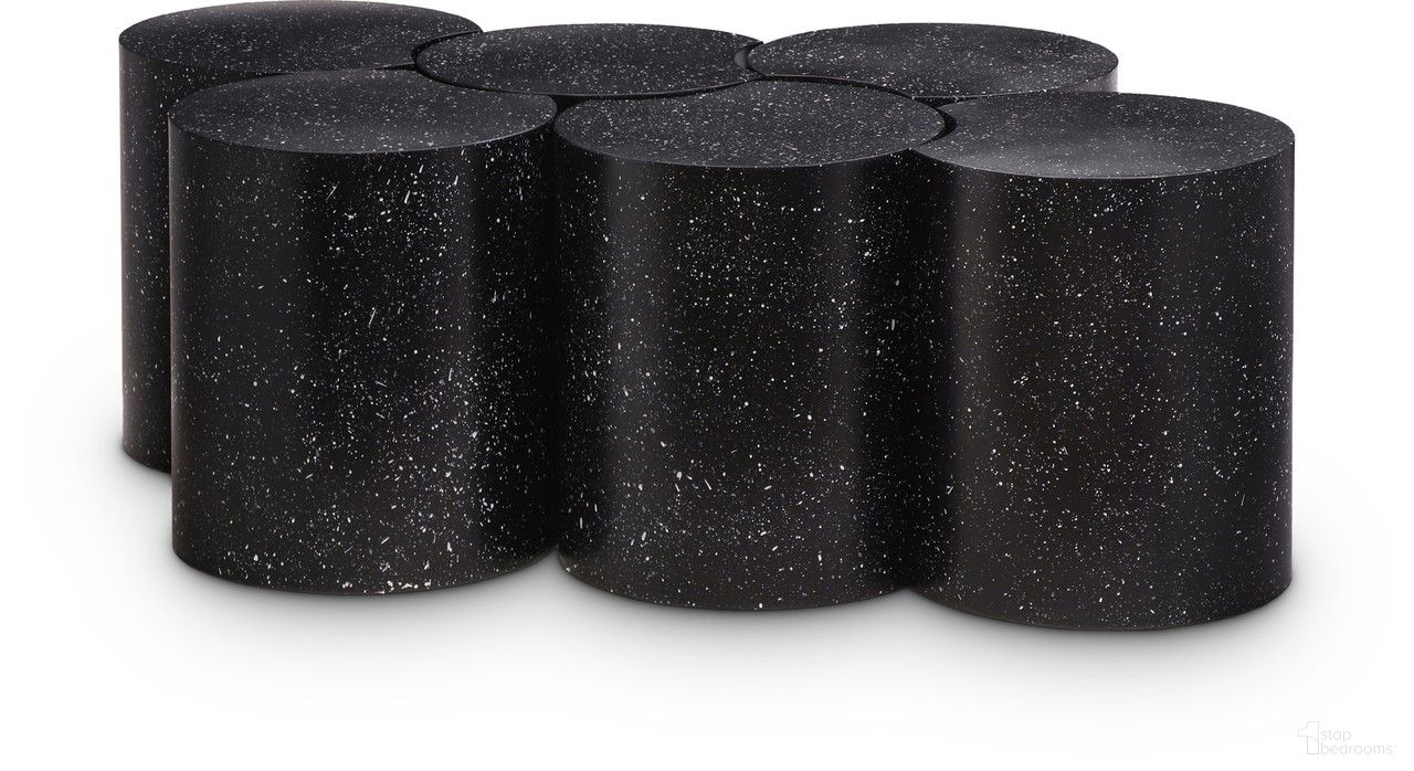 The appearance of Dimple 6 Piece Coffee Table In Black designed by Meridian in the modern / contemporary interior design. This black piece of furniture  was selected by 1StopBedrooms from Dimple Collection to add a touch of cosiness and style into your home. Sku: 99084Black-ET20;99084Black-ET20;99084Black-ET20;99084Black-ET20;99084Black-ET20;99084Black-ET20. Material: Iron.