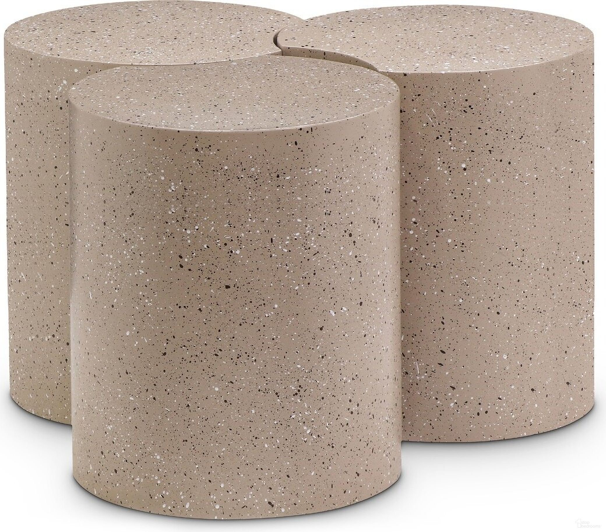 The appearance of Dimple 3 Piece Coffee Table In Taupe designed by Meridian in the modern / contemporary interior design. This taupe piece of furniture  was selected by 1StopBedrooms from Dimple Collection to add a touch of cosiness and style into your home. Sku: 99084Taupe-ET20;99084Taupe-ET20;99084Taupe-ET20. Material: Iron.