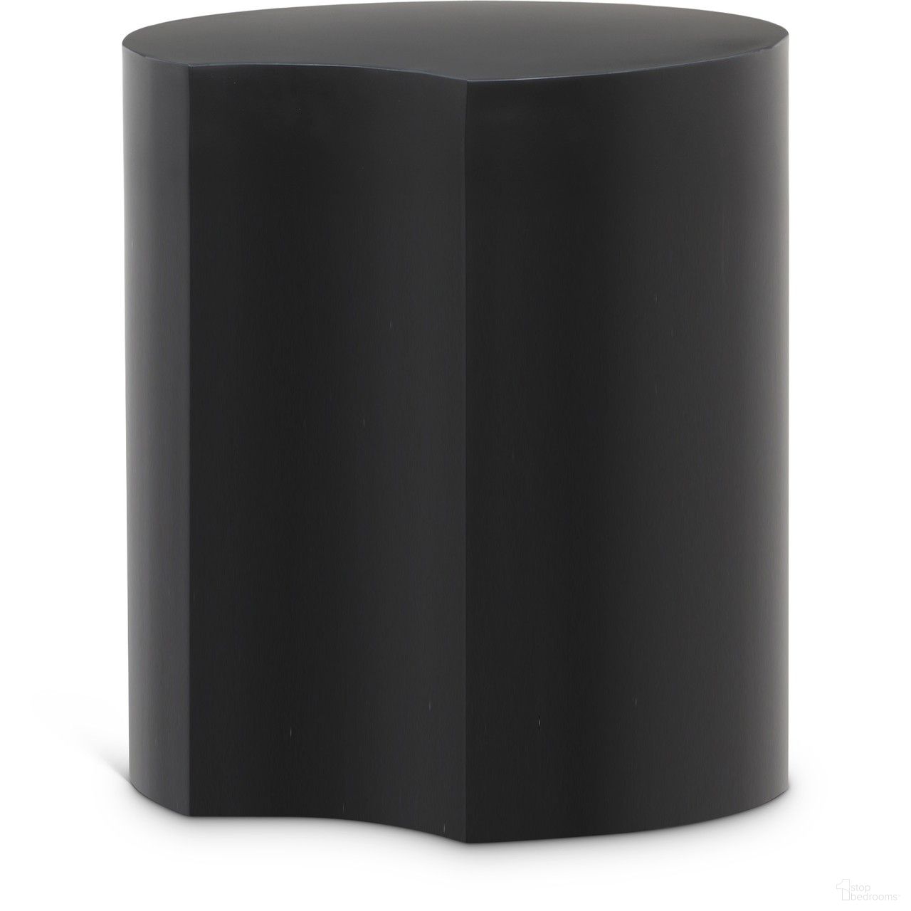 Dimple End Table In Black