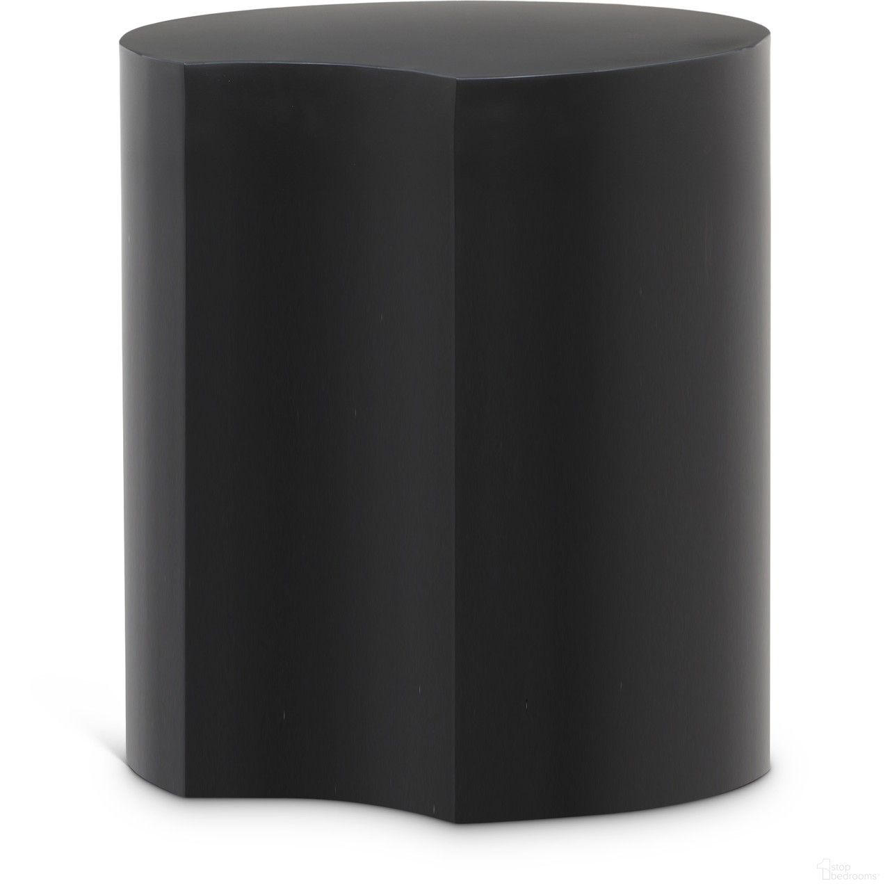 Dimple End Table In Black