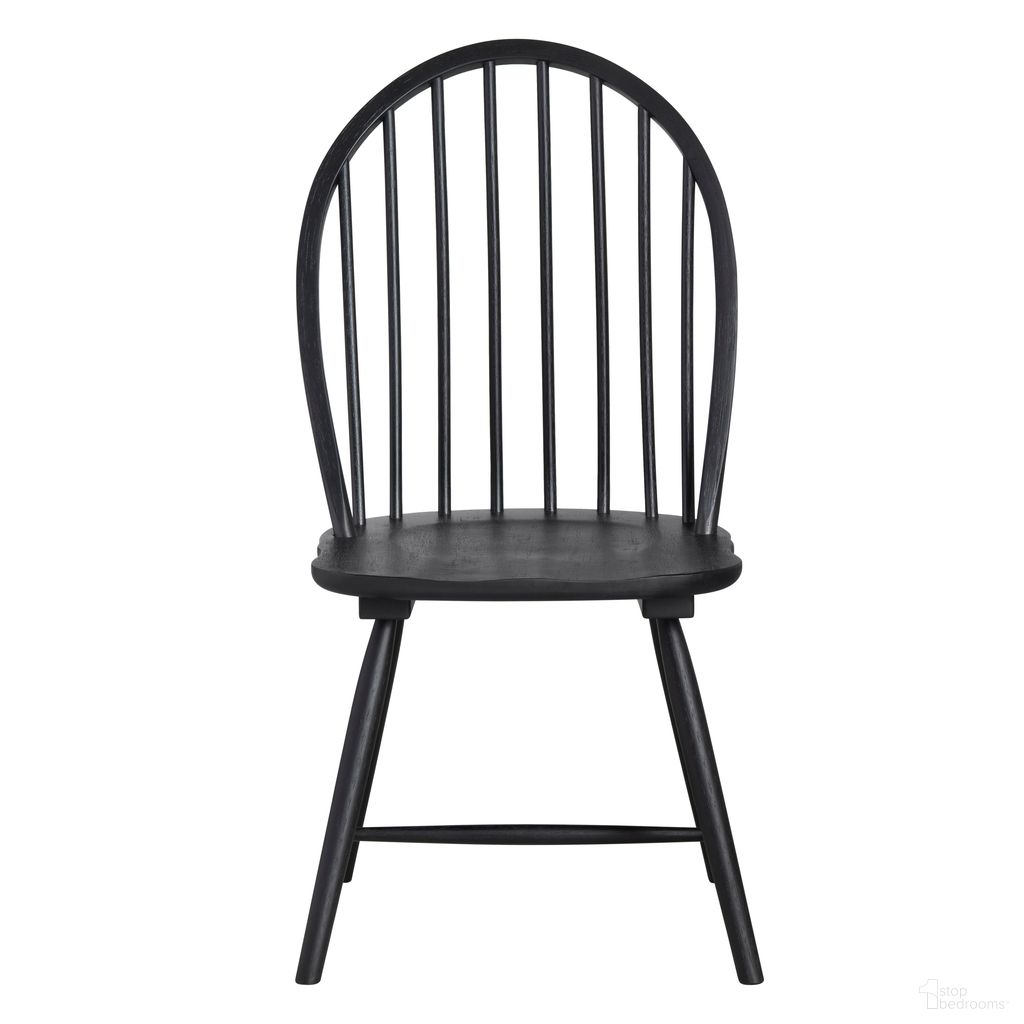 Dining Chairs Set of 2 In Black