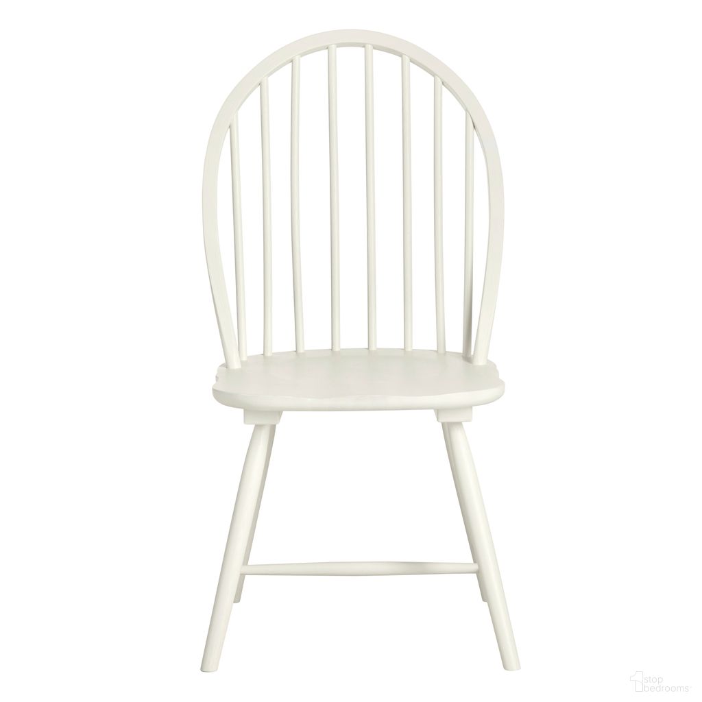Dining Chairs Set of 2 In White