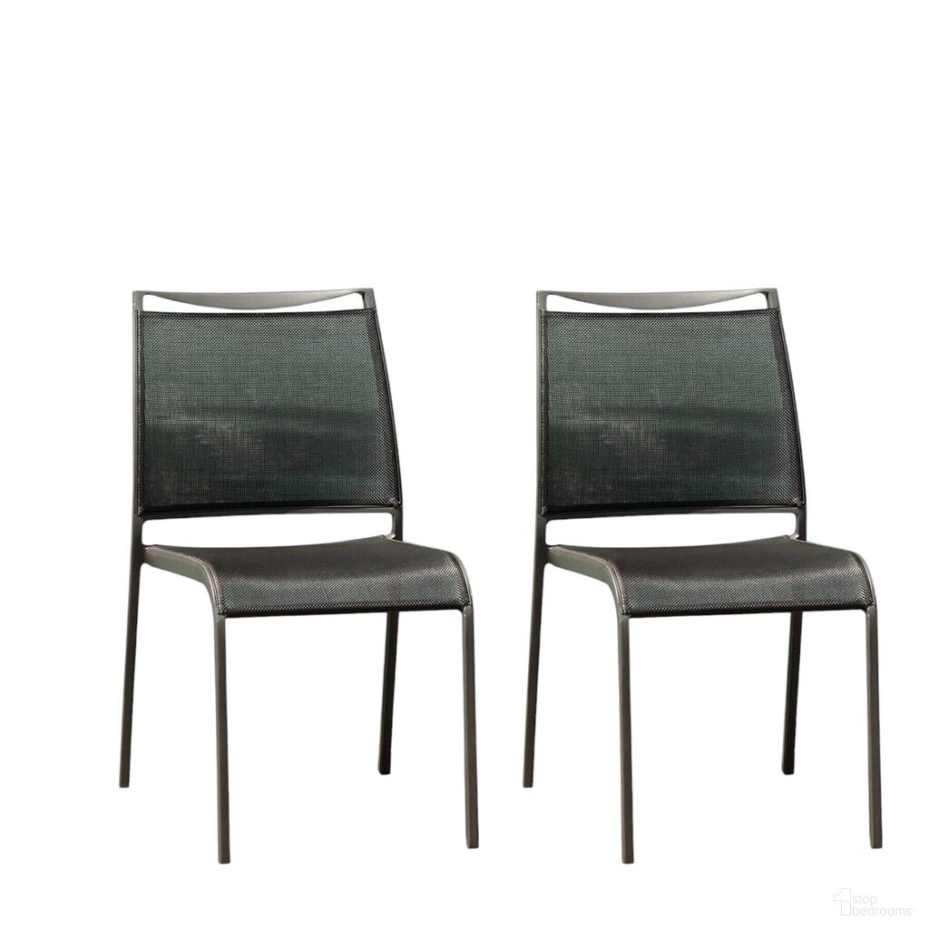The appearance of Dining Side Chairs Set of 2 In Gray designed by Homeroots in the modern / contemporary interior design. This gray piece of furniture  was selected by 1StopBedrooms from  to add a touch of cosiness and style into your home. Sku: 374308. Chair Type: Side Chair.