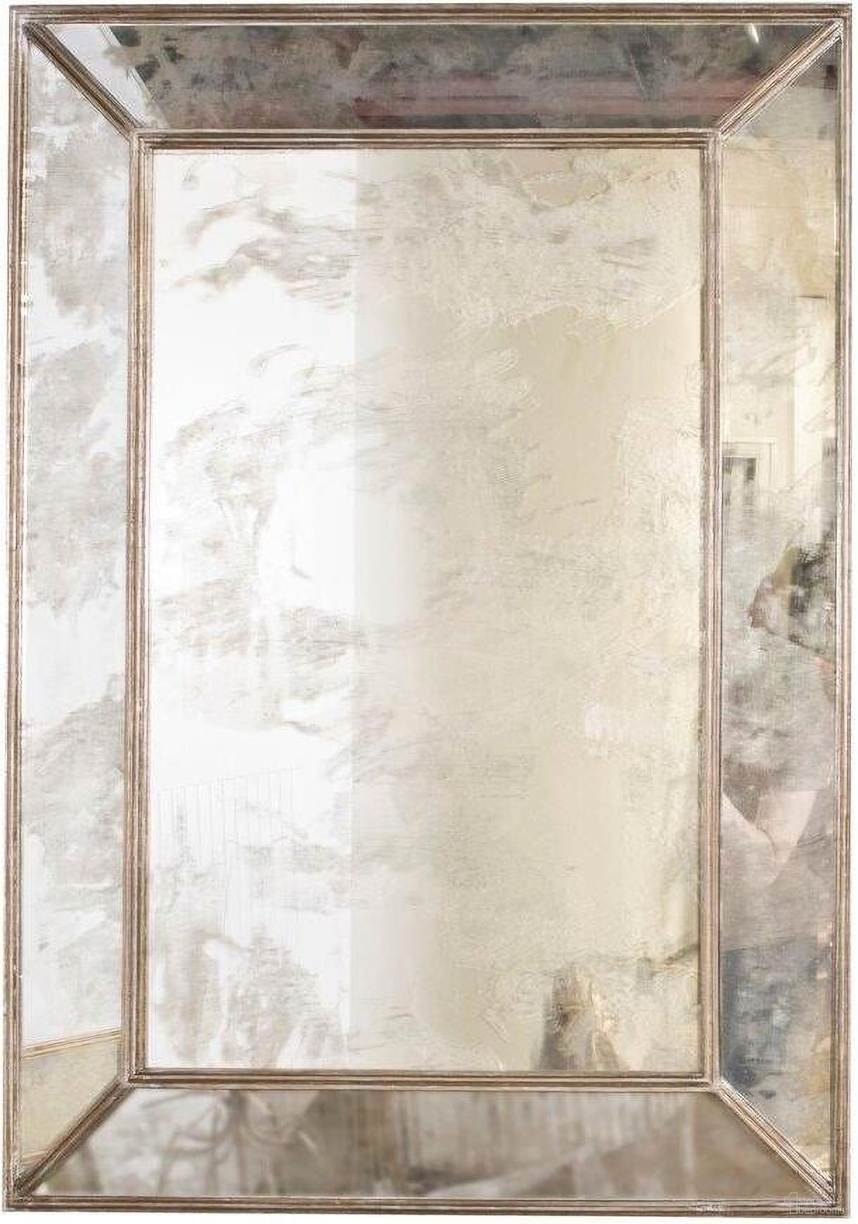 The appearance of Dion Antique And Silver Leaf Rectangular Mirror designed by Worlds Away in the modern / contemporary interior design. This silver piece of furniture was selected by 1StopBedrooms from Dion Collection to add a touch of cosiness and style into your home. Sku: DION S. Material: Wood.