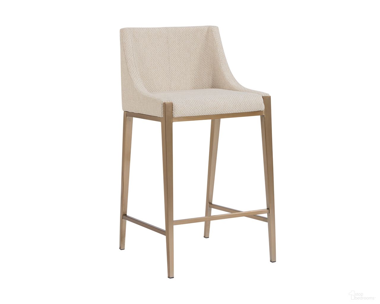 Dionne Counter Stool In Monument Oatmeal