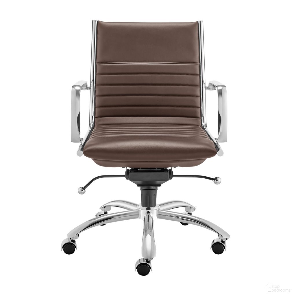 Dirk Low Back Office Chair In Brown