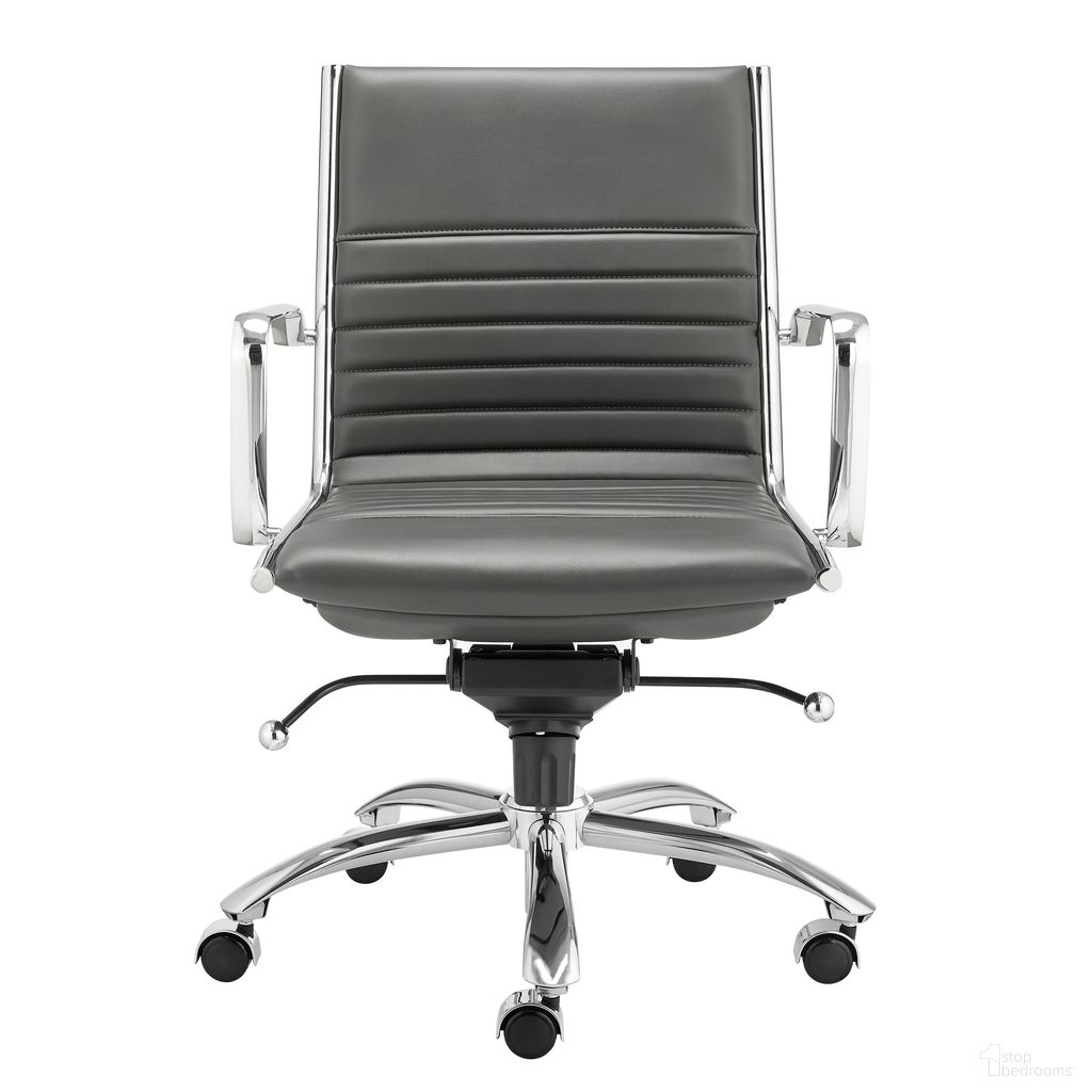Dirk Low Back Office Chair In Gray