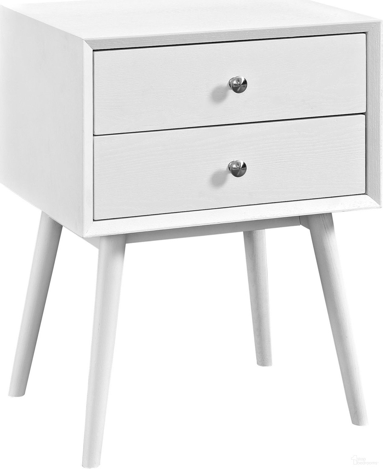 Dispatch Nightstand In White