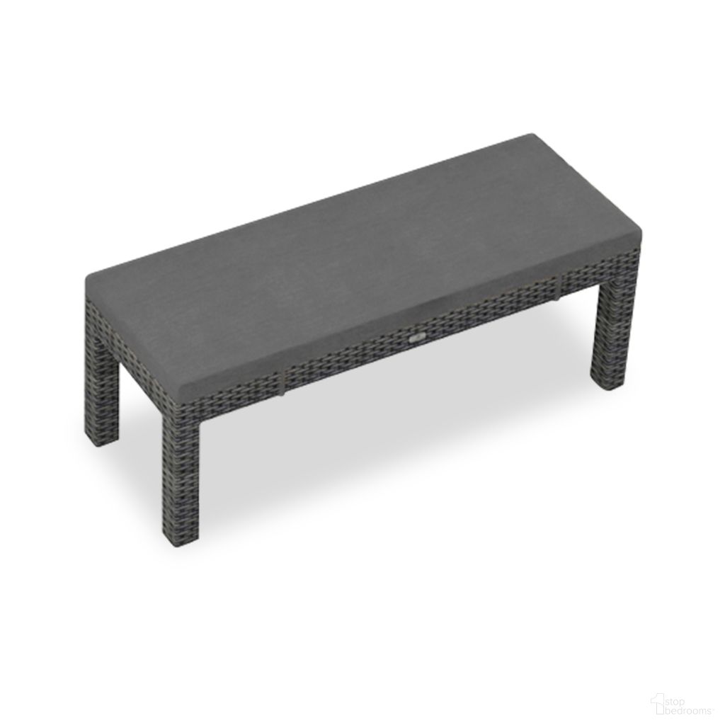 The appearance of District 2-Seater Dining Bench In Canvas Charcoal and Slate designed by Harmonia Living in the modern / contemporary interior design. This canvas charcoal/slate piece of furniture  was selected by 1StopBedrooms from District Collection to add a touch of cosiness and style into your home. Sku: HL-DIS-TS-2DB-CC. Material: Polyethylene.