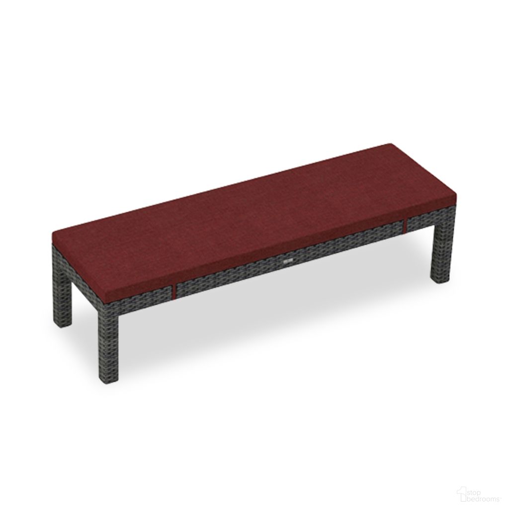 The appearance of District 3-Seater Dining Bench In Canvas Henna and Slate designed by Harmonia Living in the modern / contemporary interior design. This canvas henna/slate piece of furniture was selected by 1StopBedrooms from District Collection to add a touch of cosiness and style into your home. Sku: HL-DIS-TS-3DB-HN. Material: Polyethylene.