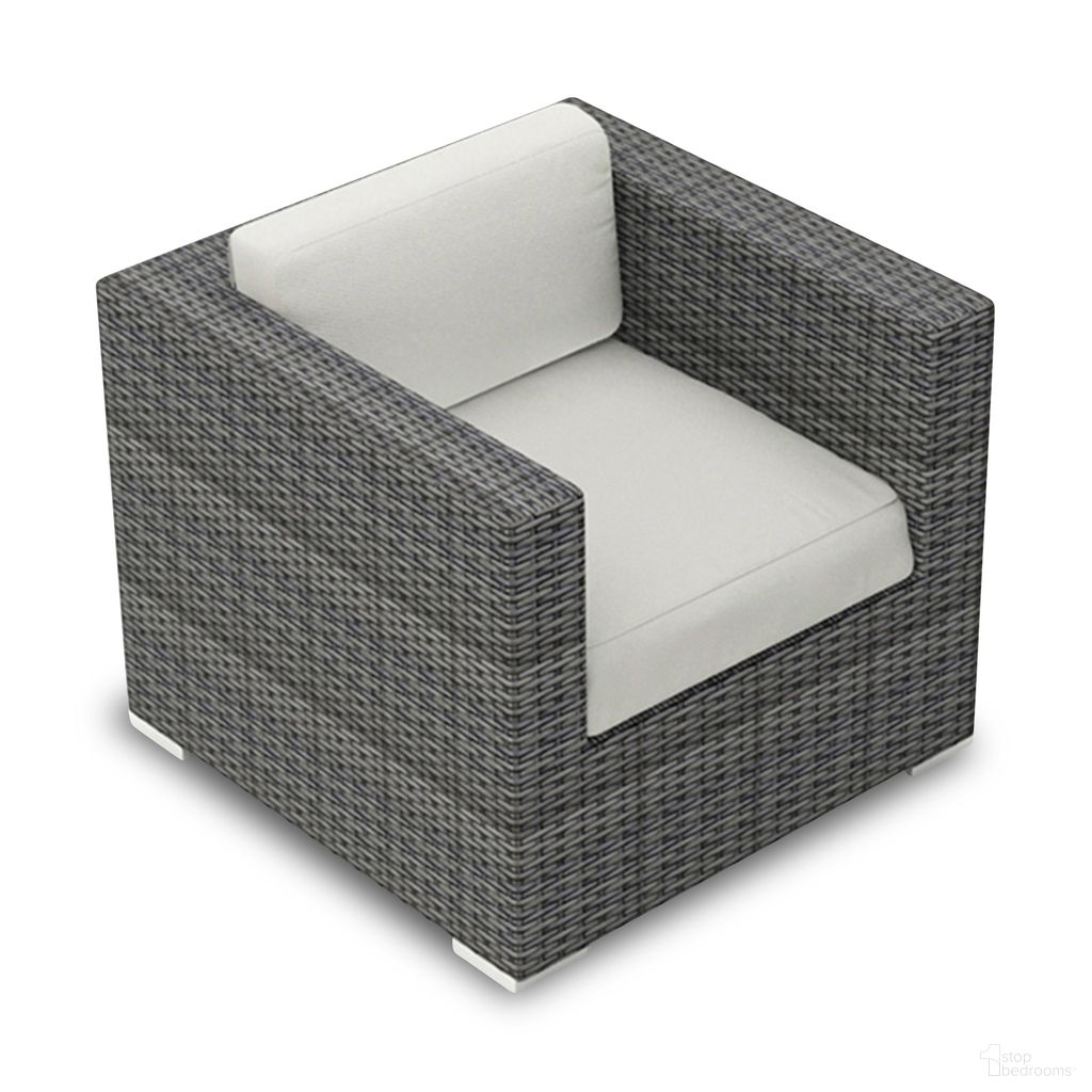 The appearance of District Club Chair In Canvas Natural and Slate designed by Harmonia Living in the modern / contemporary interior design. This canvas natural/slate piece of furniture  was selected by 1StopBedrooms from District Collection to add a touch of cosiness and style into your home. Sku: HL-DIS-TS-CC-CN. Material: Polyethylene.