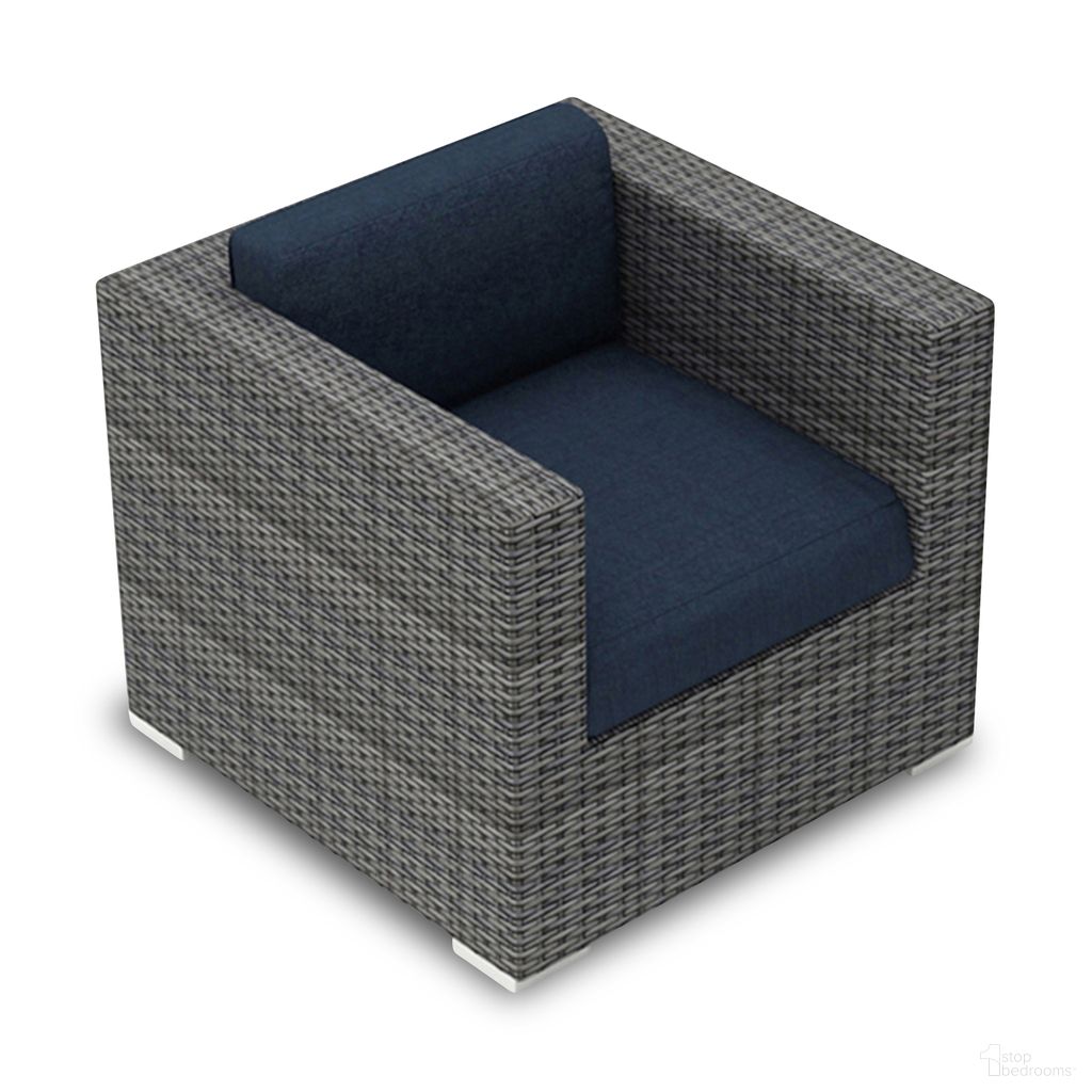 The appearance of District Club Chair In Spectrum Indigo and Slate designed by Harmonia Living in the modern / contemporary interior design. This spectrum indigo/slate piece of furniture was selected by 1StopBedrooms from District Collection to add a touch of cosiness and style into your home. Sku: HL-DIS-TS-CC-IN. Material: Polyethylene.