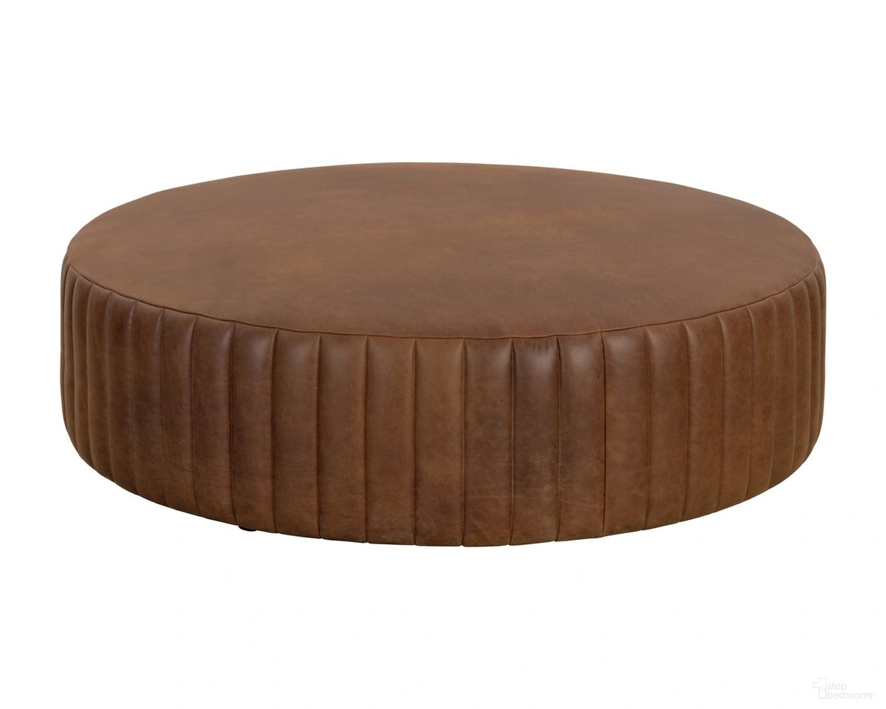 Divano Ottoman In Lucia Tobacco