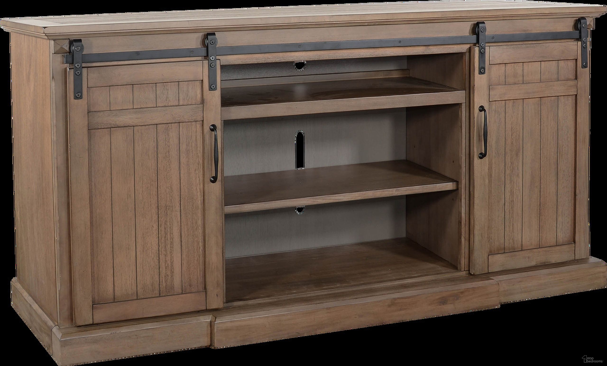 Doe Valley TV Console In Natural