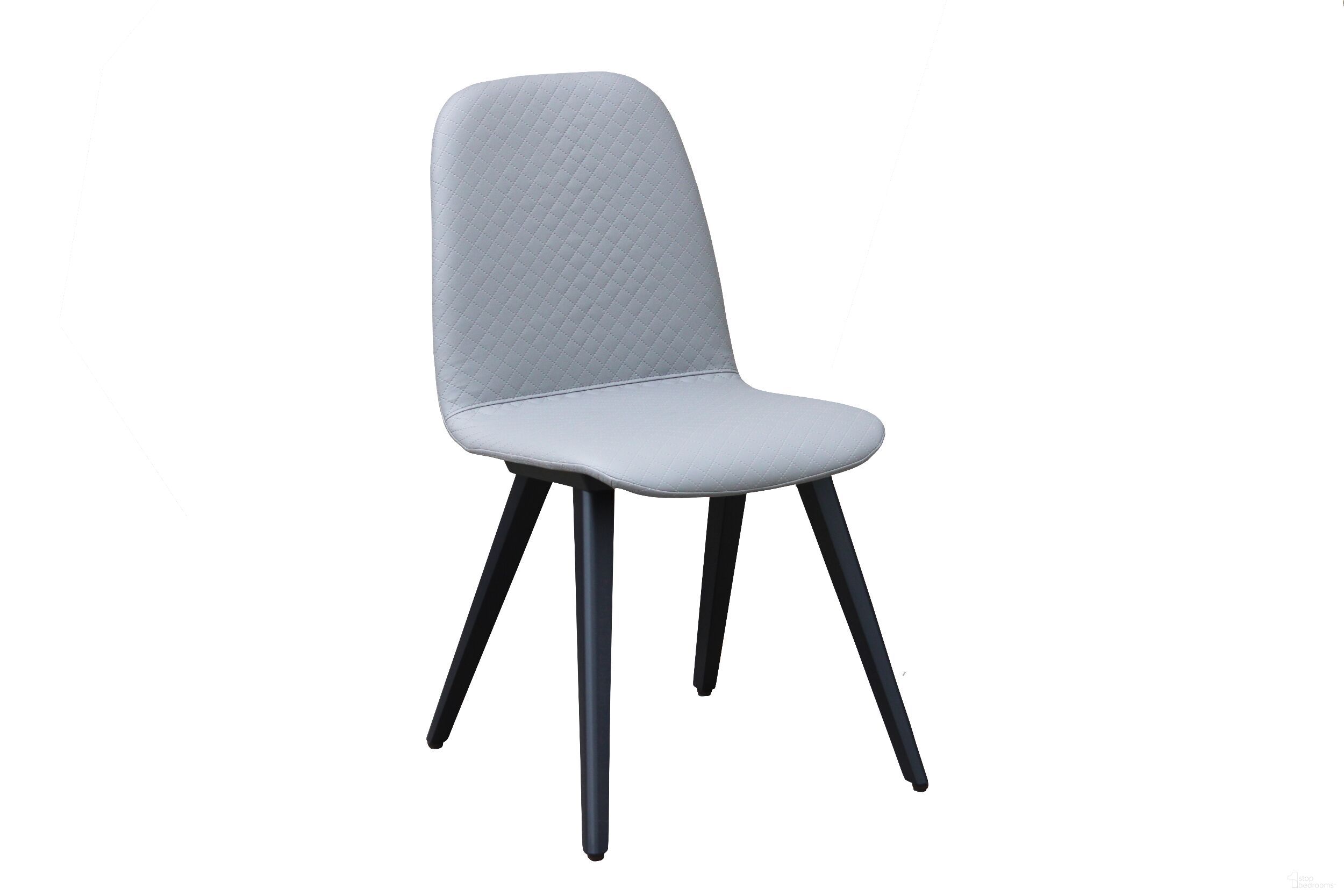 The appearance of Dolce Dining Chair Set of 2 In Light Grey designed by Bellini Modern Living in the modern / contemporary interior design. This light grey piece of furniture was selected by 1StopBedrooms from Dolce Collection to add a touch of cosiness and style into your home. Sku: Dolce LGY. Material: Leather. Chair Type: Side Chair.