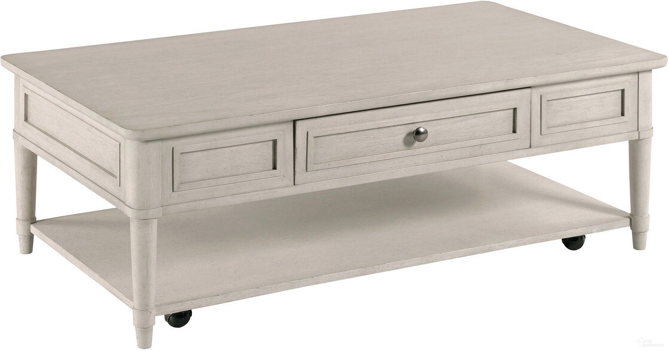 The appearance of Domaine Rectangular Coffee Table In Taupe designed by Hammary in the modern / contemporary interior design. This taupe piece of furniture was selected by 1StopBedrooms from Domaine Collection to add a touch of cosiness and style into your home. Sku: 181-910. Material: Wood.