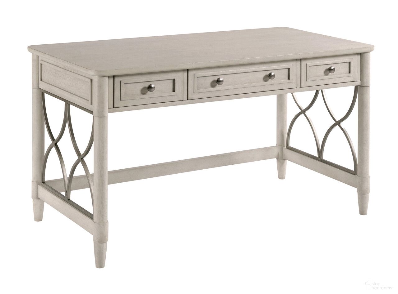 The appearance of Domaine Writing Desk In Taupe designed by Hammary in the modern / contemporary interior design. This taupe piece of furniture  was selected by 1StopBedrooms from Domaine Collection to add a touch of cosiness and style into your home. Sku: 181-946. Material: Wood.