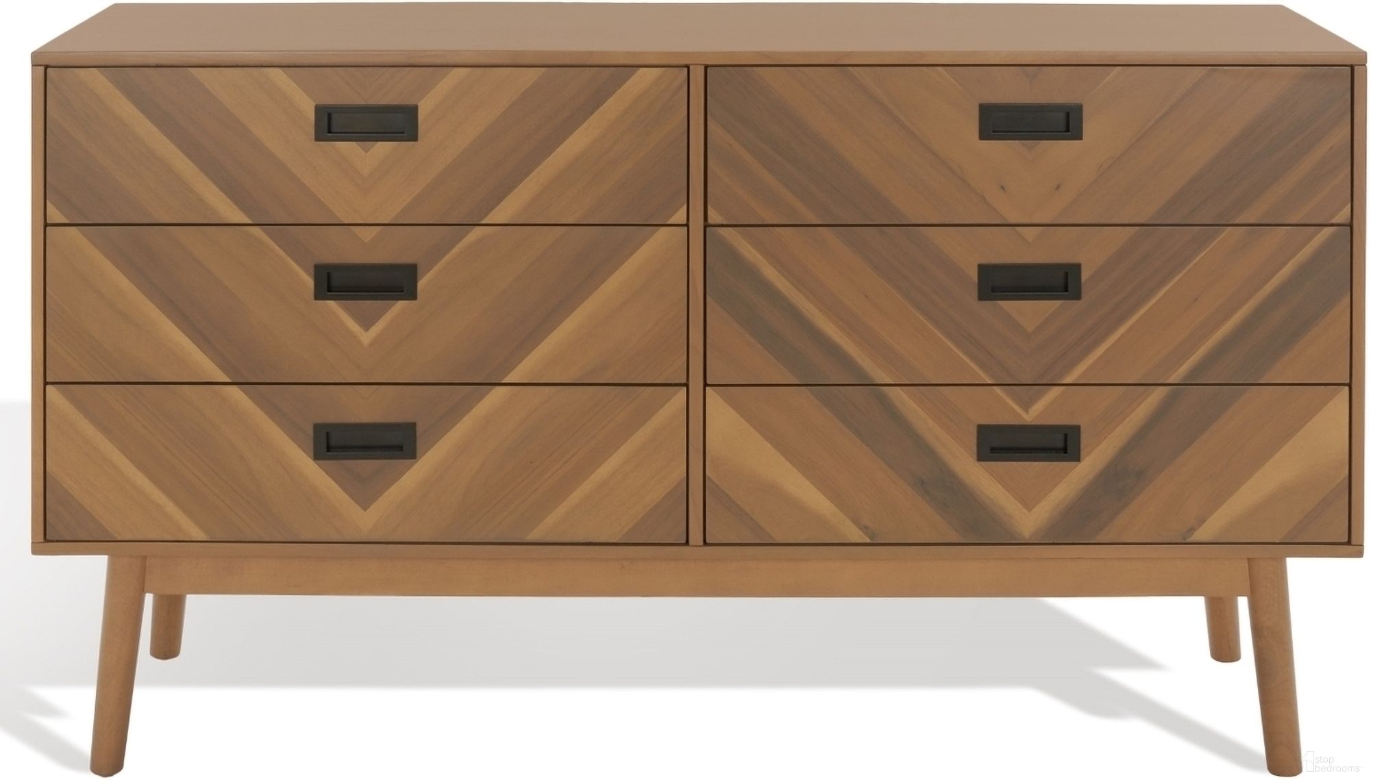 The appearance of Donald 6 Drawer Dresser In Natural designed by Safavieh Couture in the modern / contemporary interior design. This natural piece of furniture was selected by 1StopBedrooms from Donald Collection to add a touch of cosiness and style into your home. Sku: SFV2110F. Material: MDF.