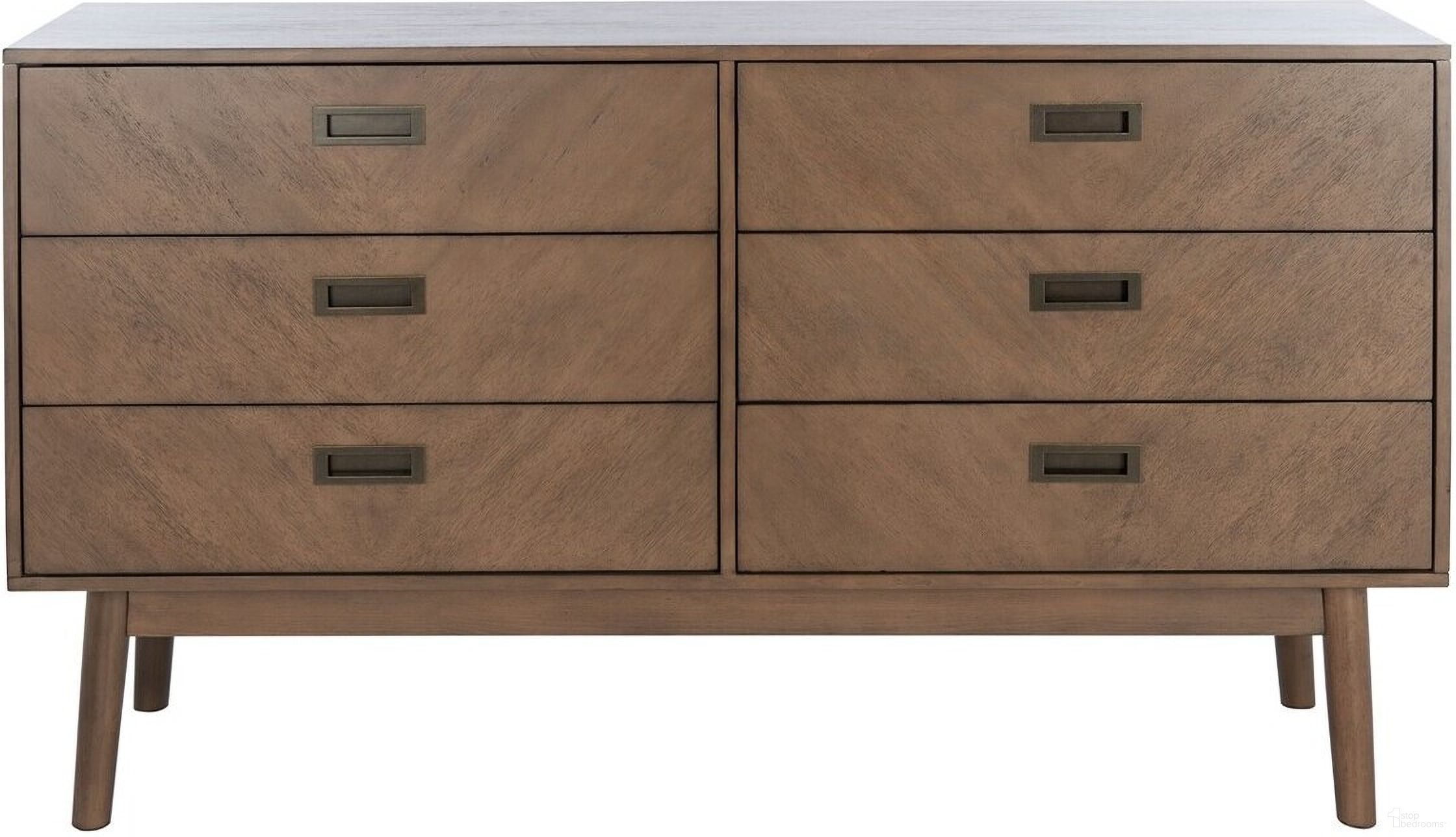 Donald 6 Drawer Dresser In Wheat