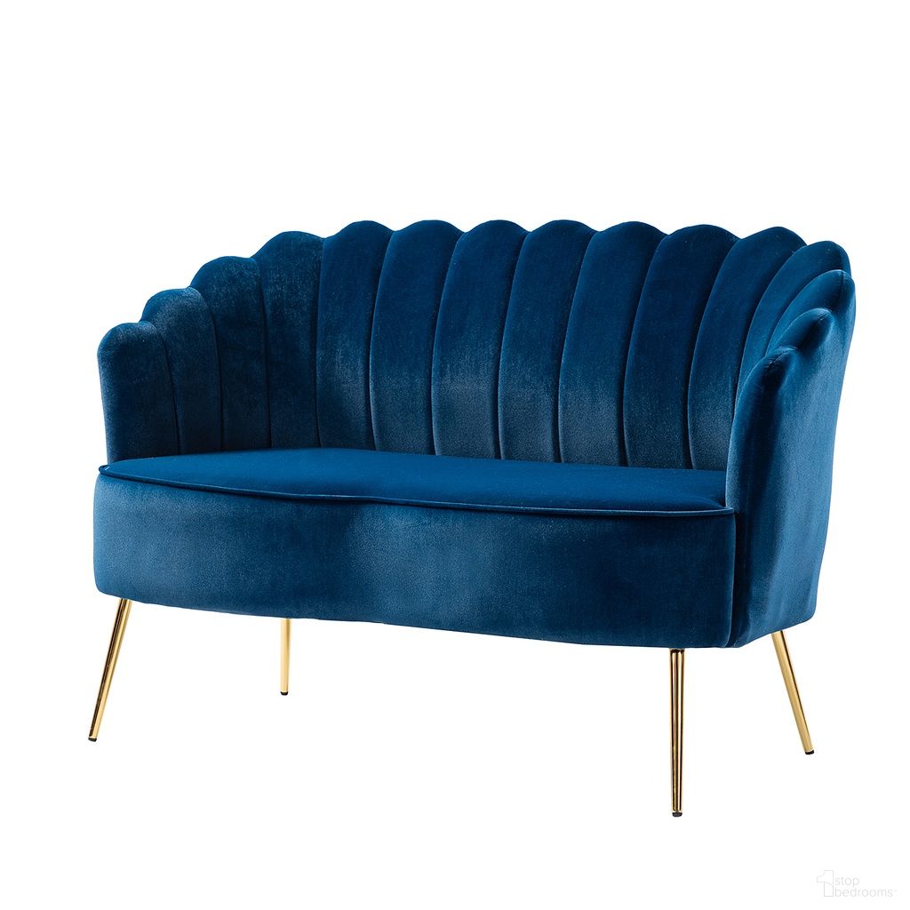 Donata Loveseat In Navy