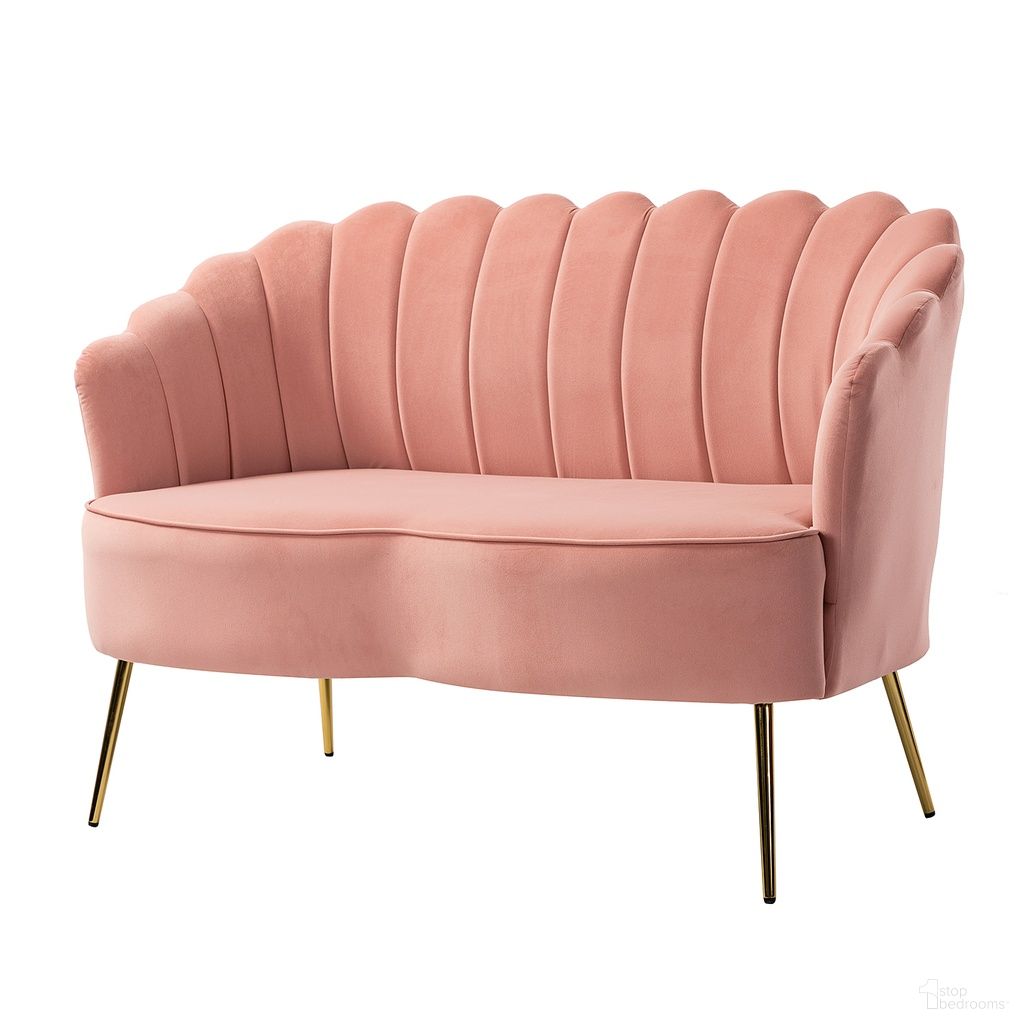 Donata Loveseat In Pink