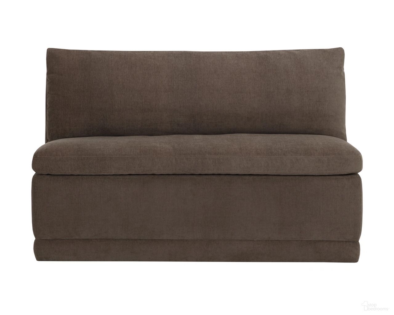 Donatella Banquette In Danny Dusty Brown