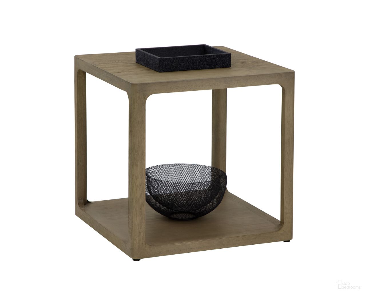 Doncaster Side Table In Smoke Grey
