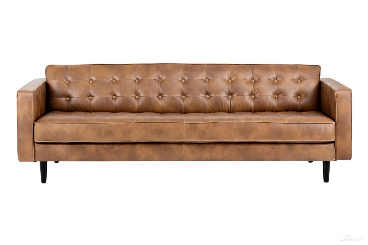 Donnie Sofa In Tobacco Tan