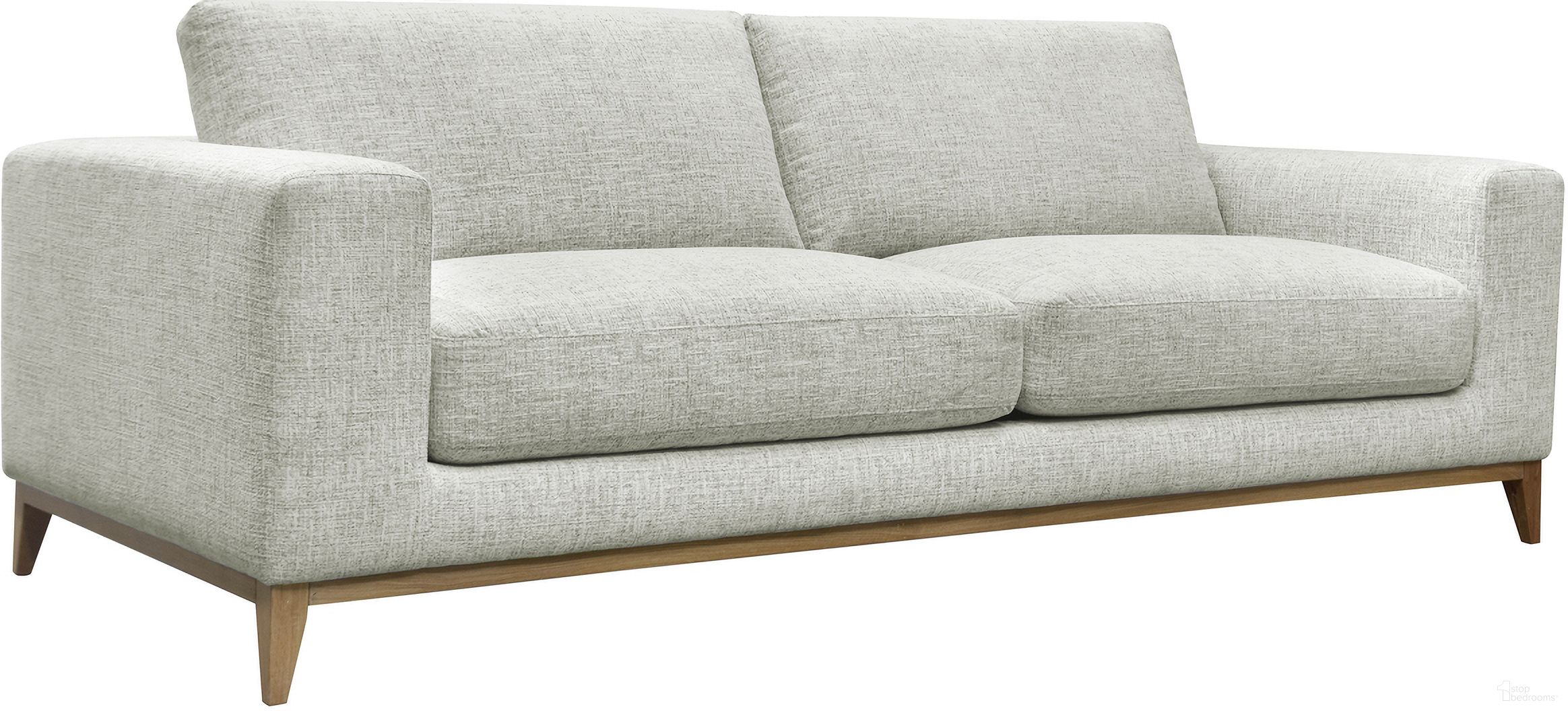 The appearance of Donovan Sofa In Sand designed by Classic Home in the transitional interior design. This sand piece of furniture  was selected by 1StopBedrooms from Donovan Collection to add a touch of cosiness and style into your home. Sku: 2167SF11. Material: Polyester.