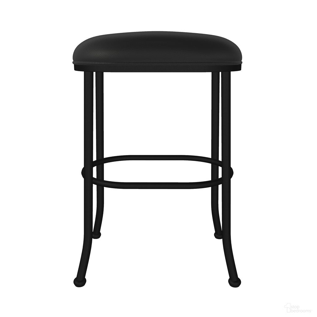 The appearance of Dortmund 30 Inch Bar Height Backless Stool In Sable Onyx and Licorice Black designed by Wesley Allen in the transitional interior design. This sable onyx/licorice black piece of furniture was selected by 1StopBedrooms from Dortmund Collection to add a touch of cosiness and style into your home. Sku: B245H30-XB-MB-DBLK. Material: Metal.