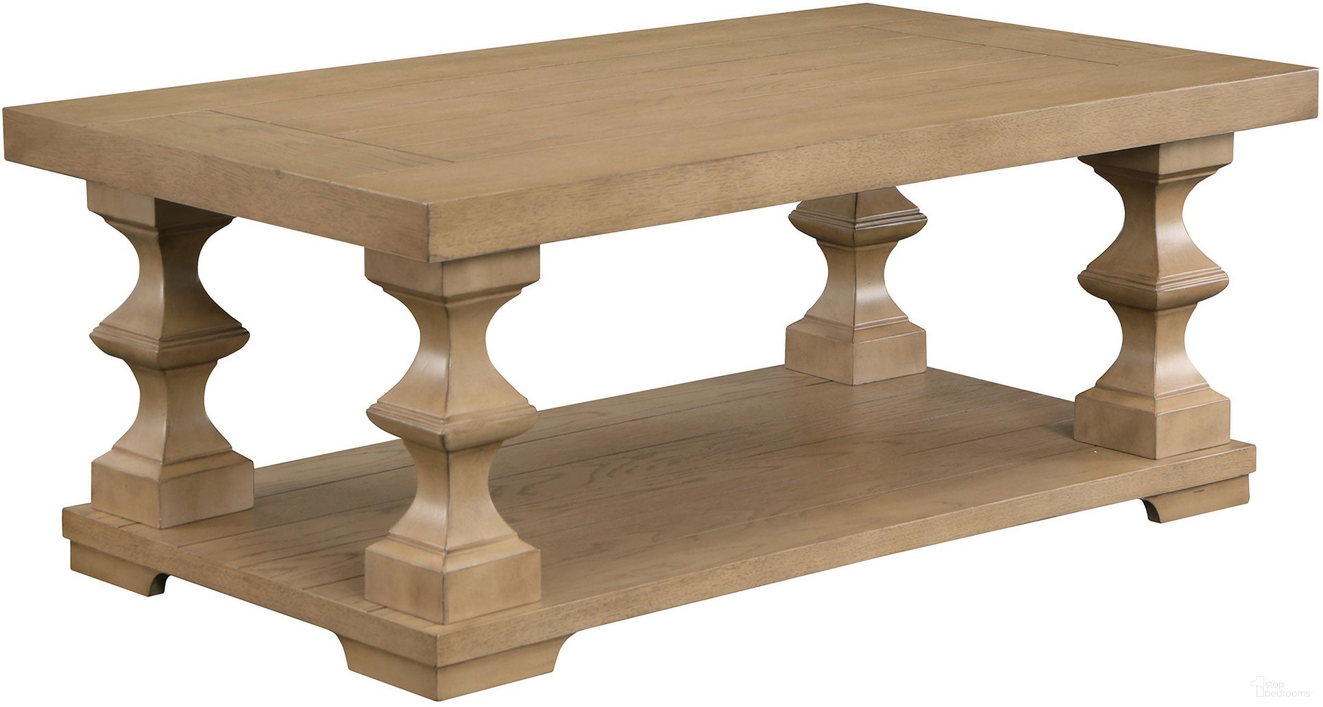 The appearance of Dory Coffee Table with Casters In Sand designed by Steve Silver in the modern / contemporary interior design. This sand piece of furniture  was selected by 1StopBedrooms from Dory Collection to add a touch of cosiness and style into your home. Sku: DY200TC. Material: MDF.
