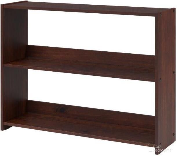 The appearance of Double Twin Loft Bookcase designed by DONCO kids in the modern / contemporary interior design. This dark cappuccino piece of furniture  was selected by 1StopBedrooms from  to add a touch of cosiness and style into your home. Sku: 7600-DCP. Material: Wood.