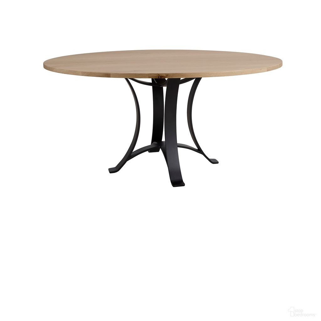 The appearance of Dovetail 48 Inch Round Table In Bleached White designed by Artisan & Post in the transitional interior design. This bleached white piece of furniture was selected by 1StopBedrooms from Dovetail Collection to add a touch of cosiness and style into your home. Sku: 755-202;755-048. Table Base Style: Pedestal. Table Top Shape: Round. Material: Wood. Size: 48" x 48".