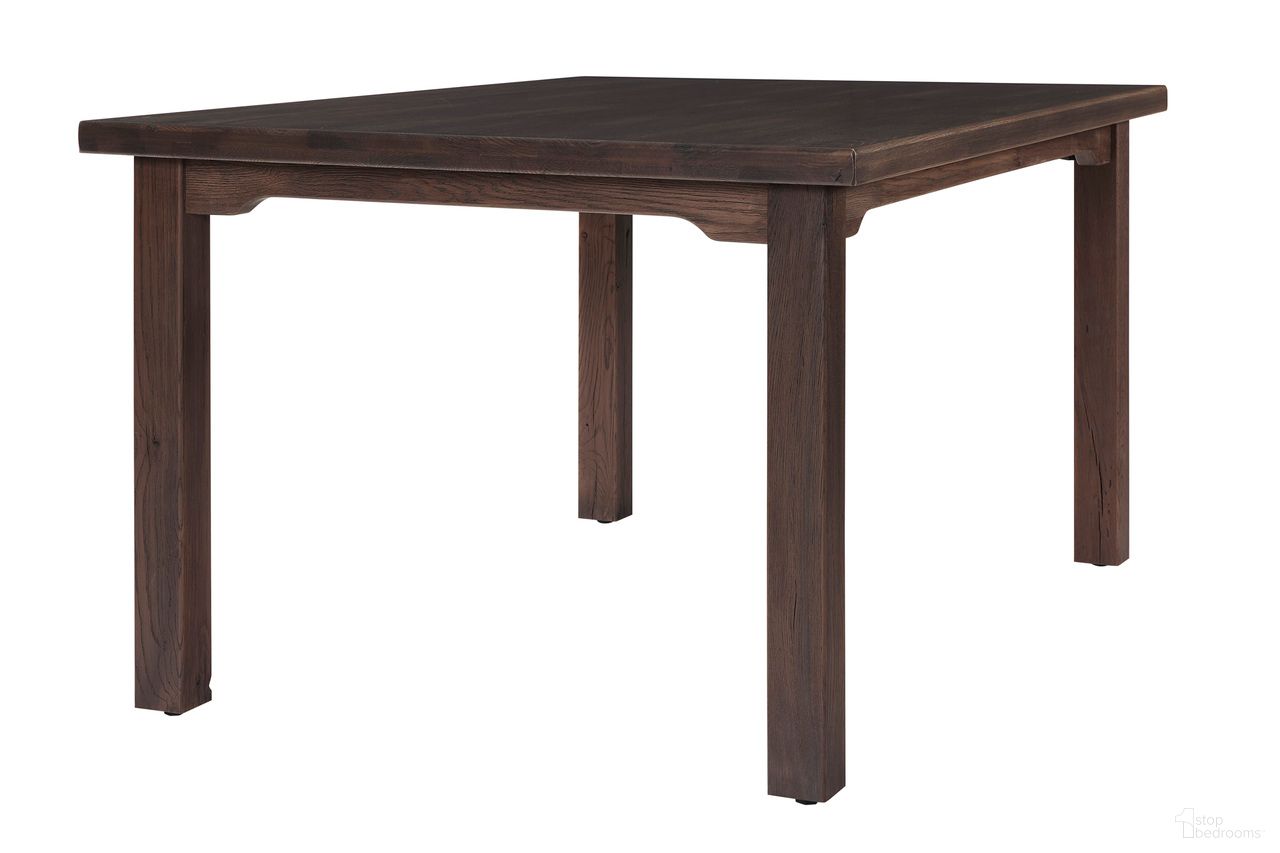 The appearance of Dovetail 60 Inch Friendship Table In Aged Grey designed by Artisan & Post in the transitional interior design. This aged grey piece of furniture was selected by 1StopBedrooms from Dovetail Collection to add a touch of cosiness and style into your home. Sku: 753-300. Table Base Style: Legs. Material: Wood. Table Top Shape: Rectangular. Size: 60" x 41".