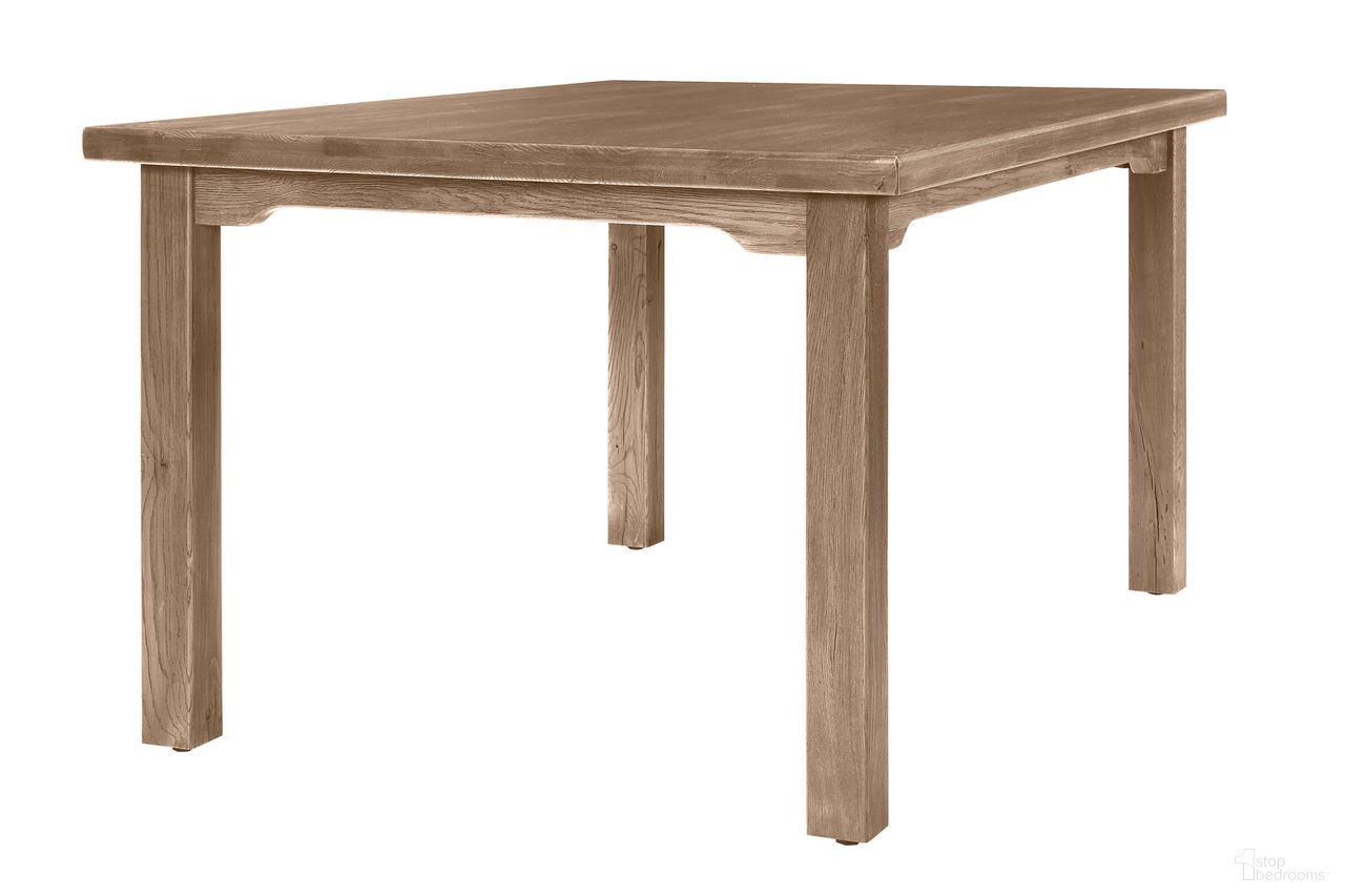 The appearance of Dovetail 60 Inch Friendship Table In Bleached White designed by Artisan & Post in the transitional interior design. This bleached white piece of furniture was selected by 1StopBedrooms from Dovetail Collection to add a touch of cosiness and style into your home. Sku: 755-300. Table Base Style: Legs. Material: Wood. Table Top Shape: Rectangular. Size: 60" x 41".