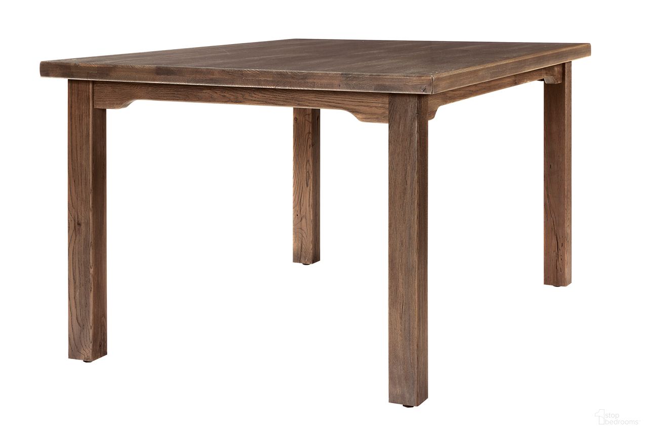 The appearance of Dovetail 60 Inch Friendship Table In Natural designed by Artisan & Post in the transitional interior design. This natural piece of furniture was selected by 1StopBedrooms from Dovetail Collection to add a touch of cosiness and style into your home. Sku: 752-300. Table Base Style: Legs. Material: Wood. Table Top Shape: Rectangular. Size: 60" x 41".