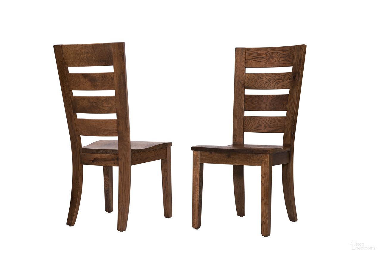 The appearance of Dovetail Horizontal Slat Side Chair In Natural designed by Artisan & Post in the transitional interior design. This natural piece of furniture was selected by 1StopBedrooms from Dovetail Collection to add a touch of cosiness and style into your home. Sku: 752-020. Material: Wood. Chair Type: Side Chair.