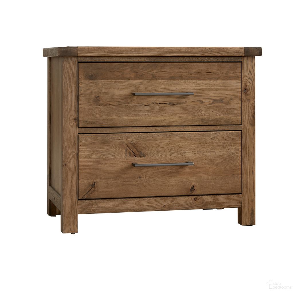 The appearance of Dovetail Nightstand In Natural designed by Vaughan Bassett in the transitional interior design. This natural piece of furniture was selected by 1StopBedrooms from Dovetail Collection to add a touch of cosiness and style into your home. Sku: 752-227. Material: Wood.